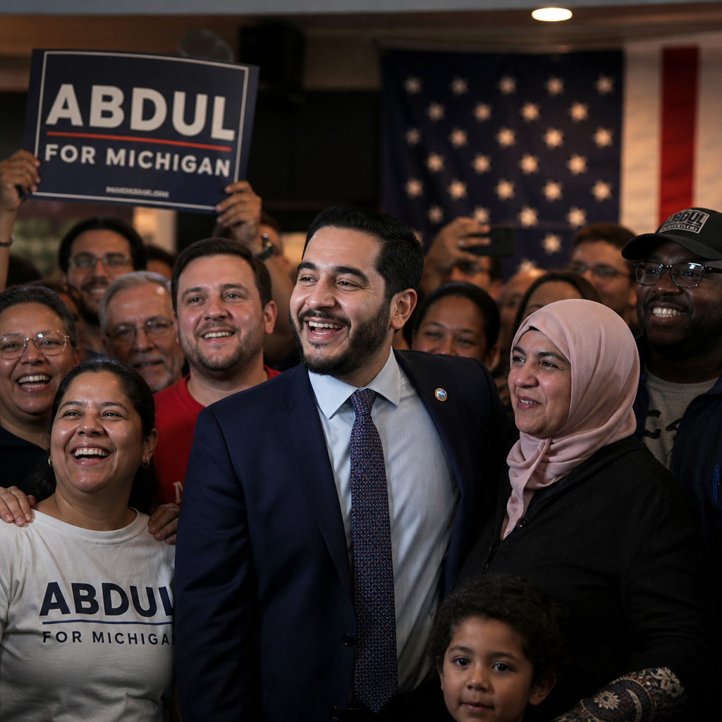 Panalo si Abdul El-Sayed sa Primaries ng Senado sa Michigan