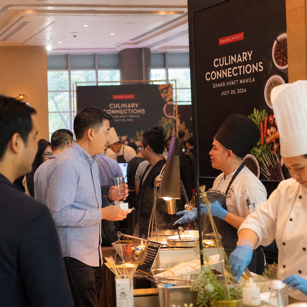 Culinary Connections in Manila: A Global Food Journey