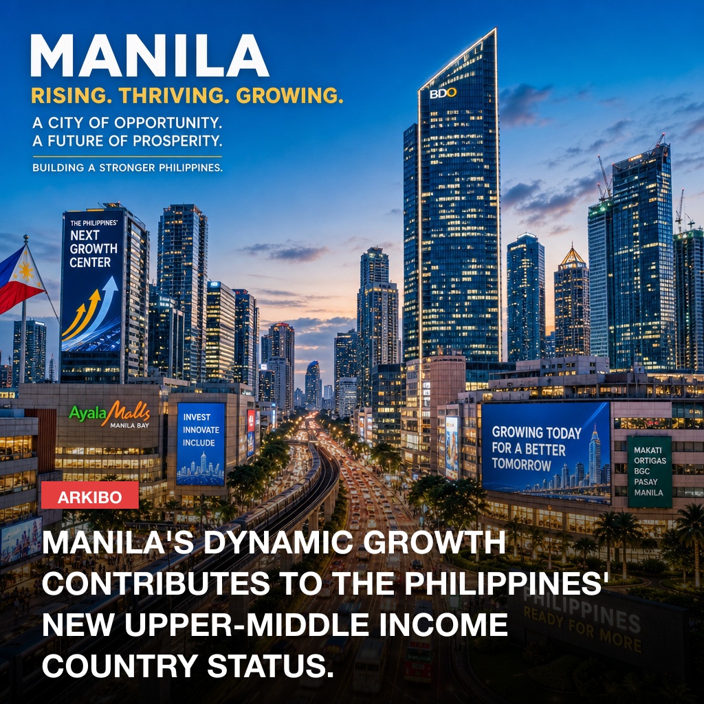 Naabot ng Pilipinas ang Status ng Upper-Middle Income Country