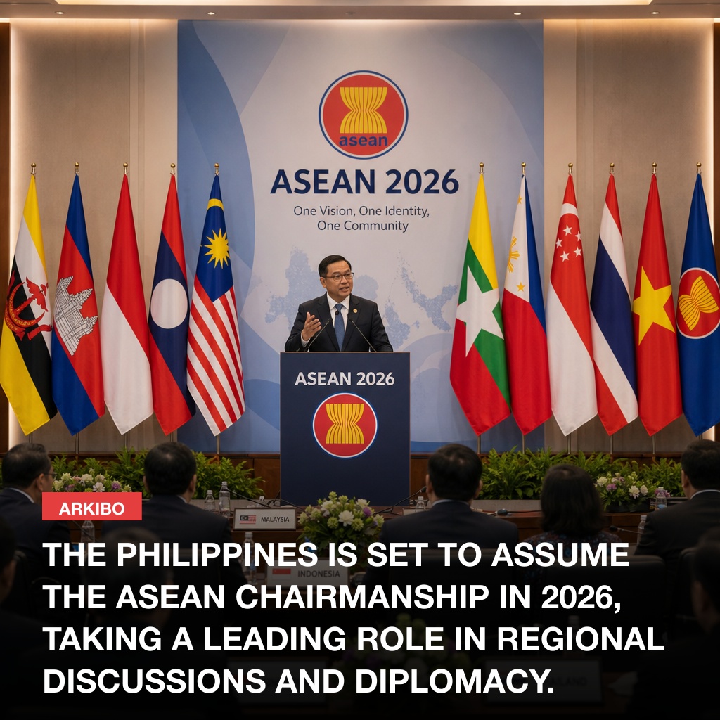 Pilipinas Magiging Tagapangulo ng ASEAN sa 2026